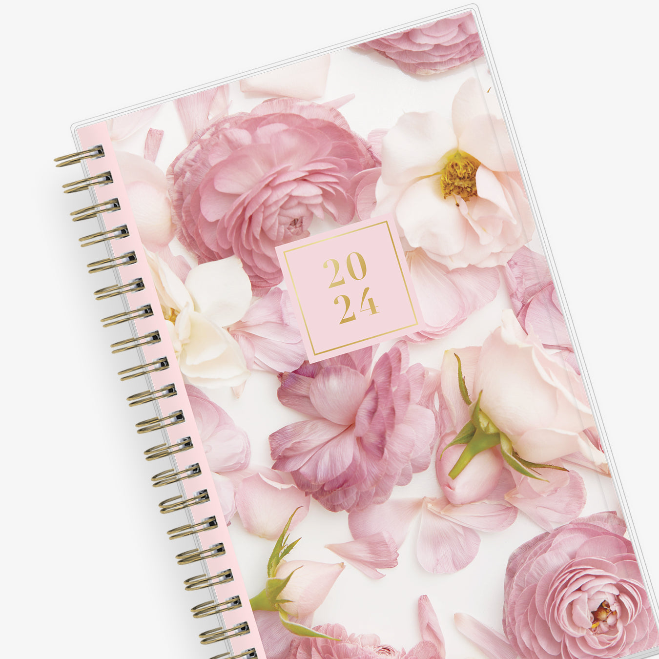 2024 Rose 5 x 8 Weekly Planner by Rach Parcell Blue Sky