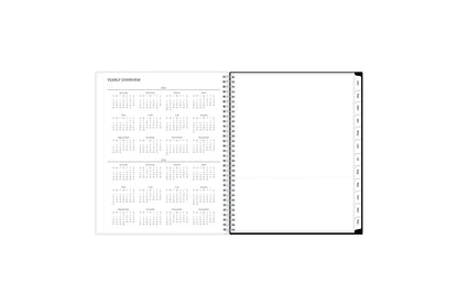 reference calendars 2025 and 2026 with storage pocket in 8.5x11 planner size
