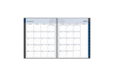The January 2025 - December 2025 weekly appointment book from Blue Sky features a clean, optimized monthly spread with lined writing space, notes section, and dark blue monthly tabs for easy navigating