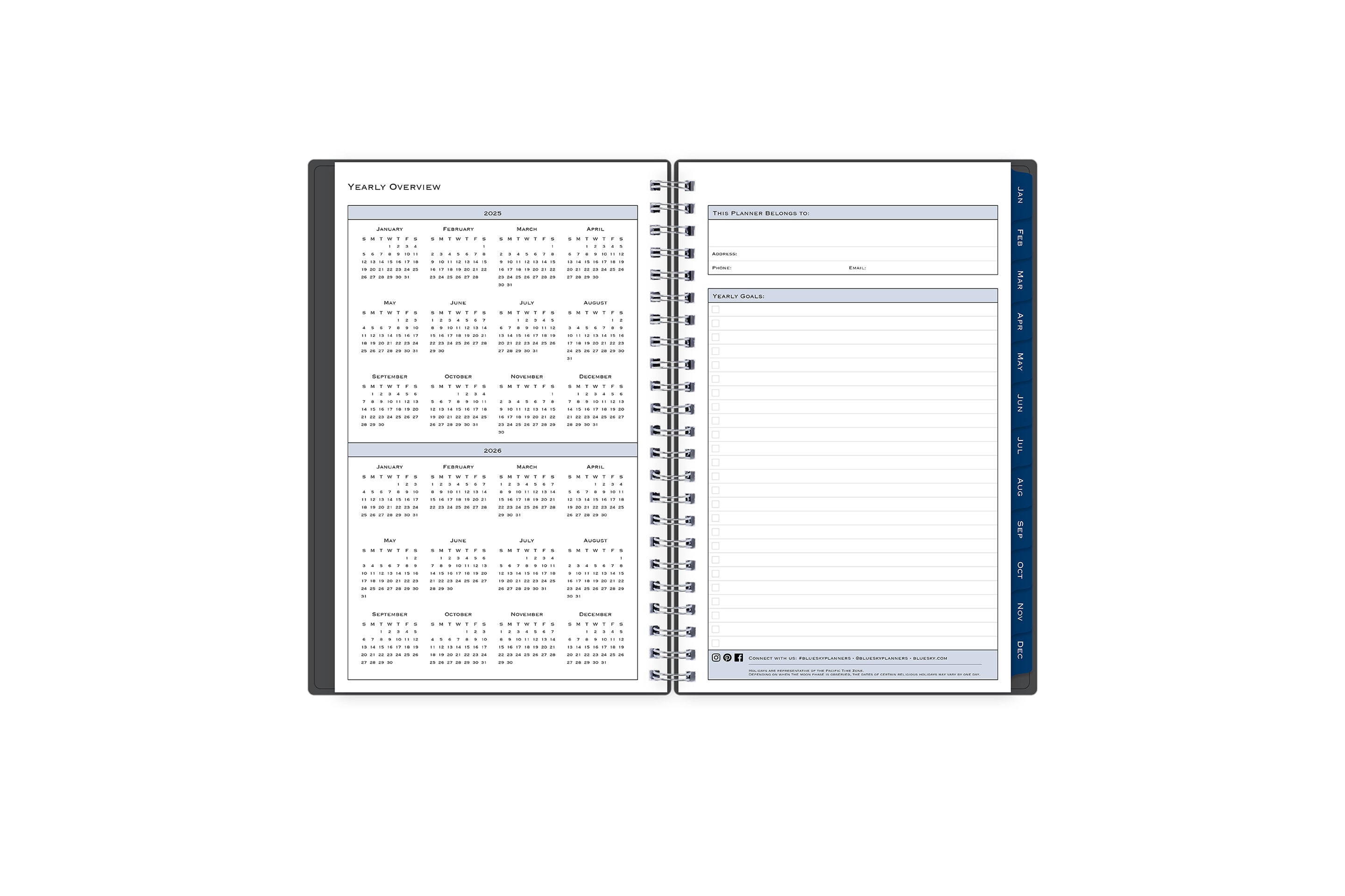 Passages 2025 Weekly Monthly 5x8 Planning Calendar