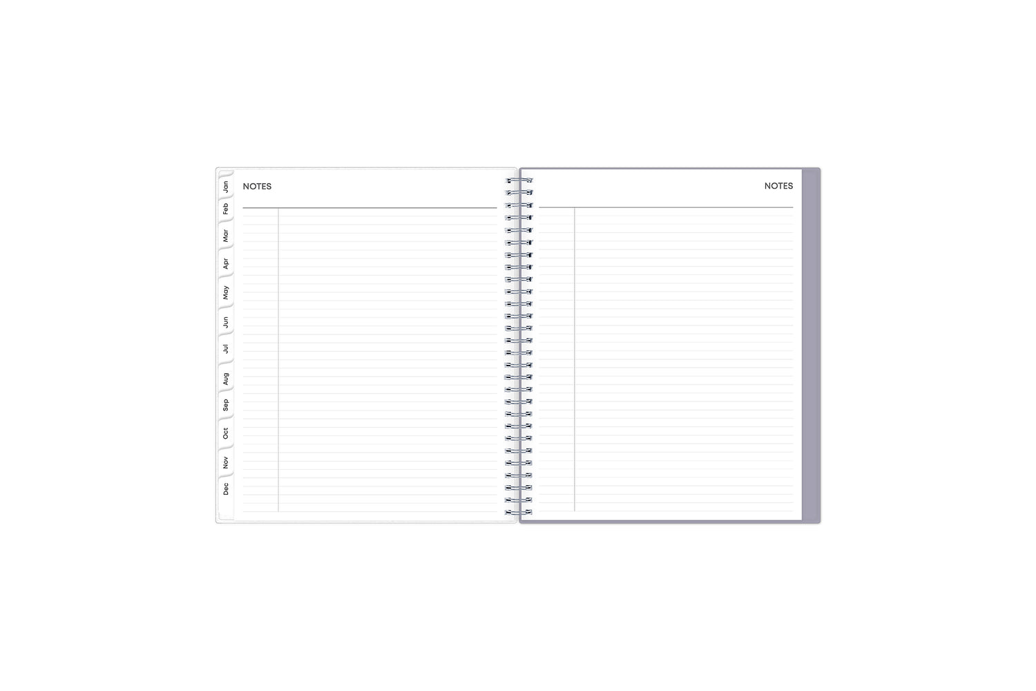 ample lined writing space on this 8x10 2025 planner