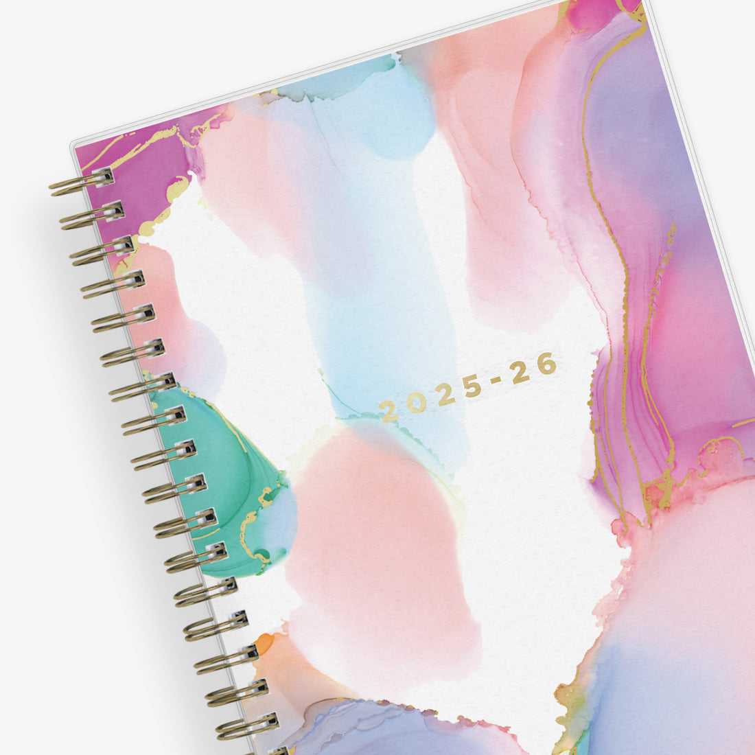 Multi Color Smoke 2025-2026 Weekly 5x8 Planning Calendar - Ashley G