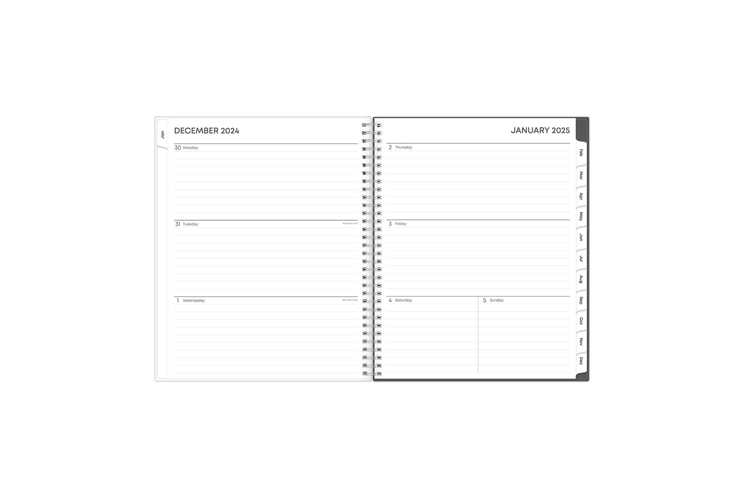 Featuring a 2025 planner from Blue Sky, this planner&