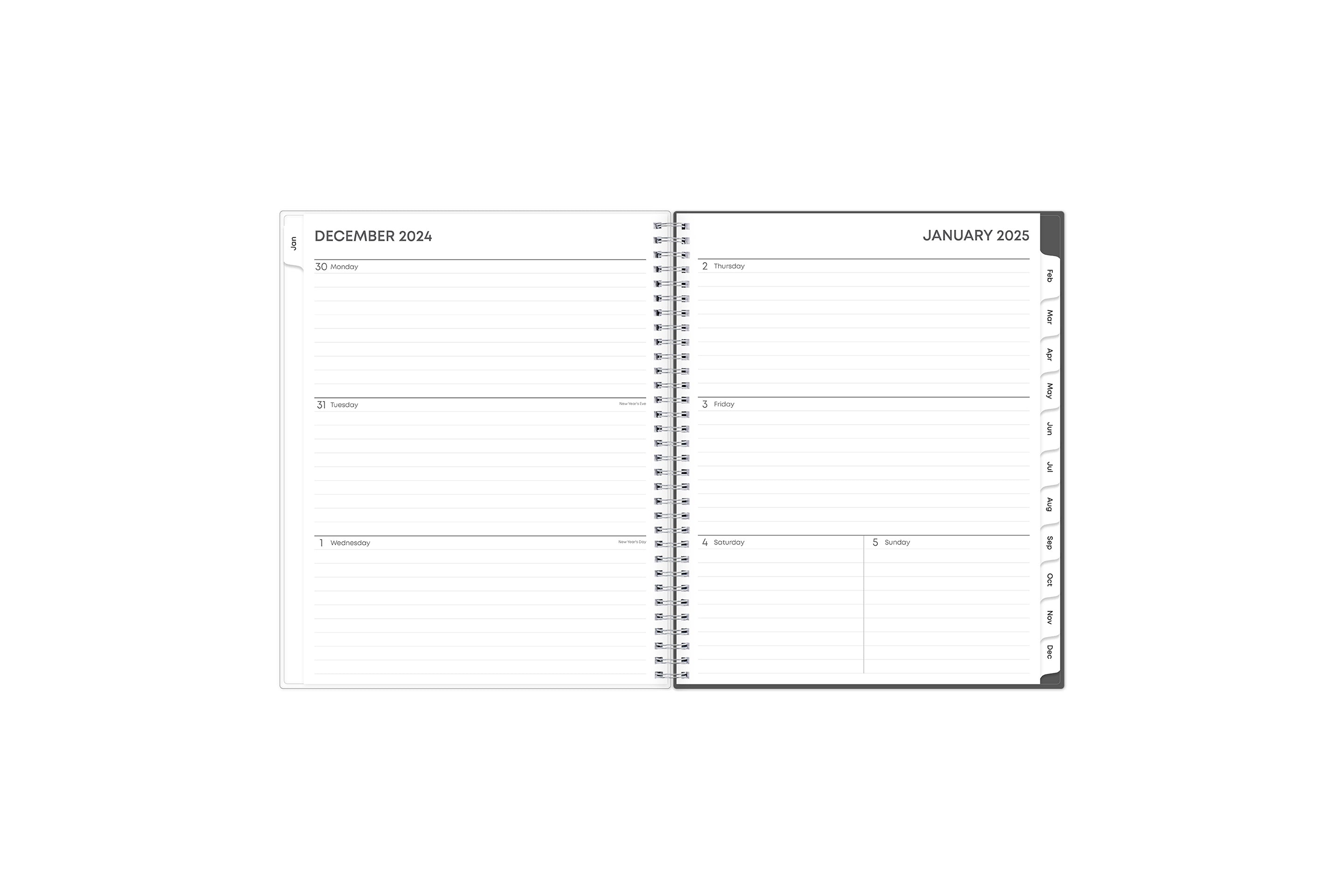 Featuring a 2025 planner from Blue Sky, this planner&