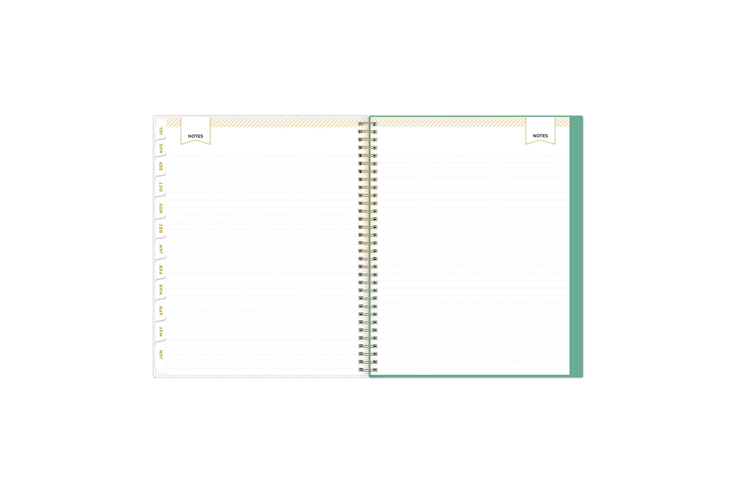 lined notes pages for this 2025-2026 planner 8.5x11