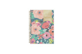 floral front cover on this 2025-2026 weekly monthly planner in 5x8 planner size