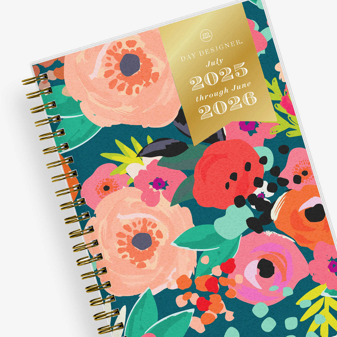 Secret Garden 2025-2026 Weekly Monthly 5x8 Day Designer for Blue Sky Planning Calendar