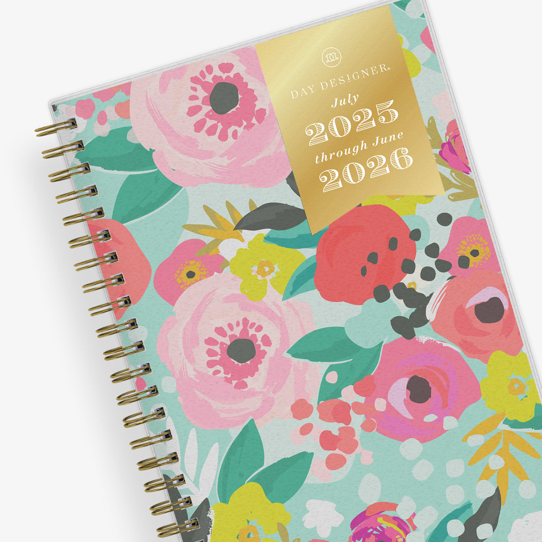 Secret Garden 2025-2026 Weekly Monthly 5x8 Day Designer for Blue Sky Planning Calendar