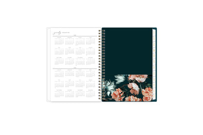 Life Note It collection by Blue Sky for January 2025 - December 2025 features a yearly overview, paper pocket, and ruler to help you stay organized throughout the new year in a 5.875x8.625 planner