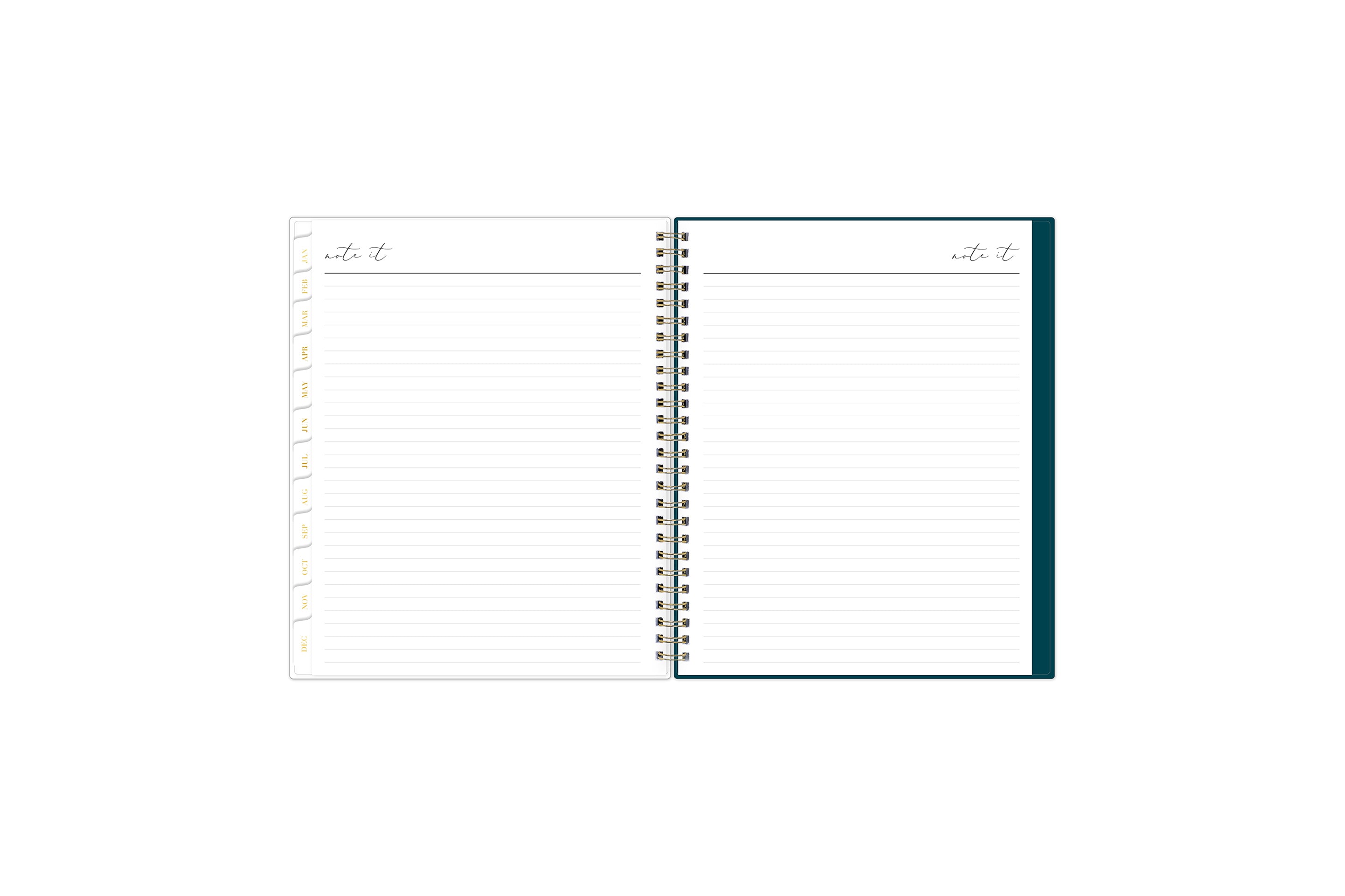 lined notes pages in 7x9 size