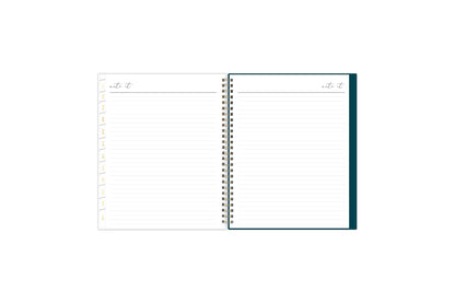 lined notes pages in 7x9 size