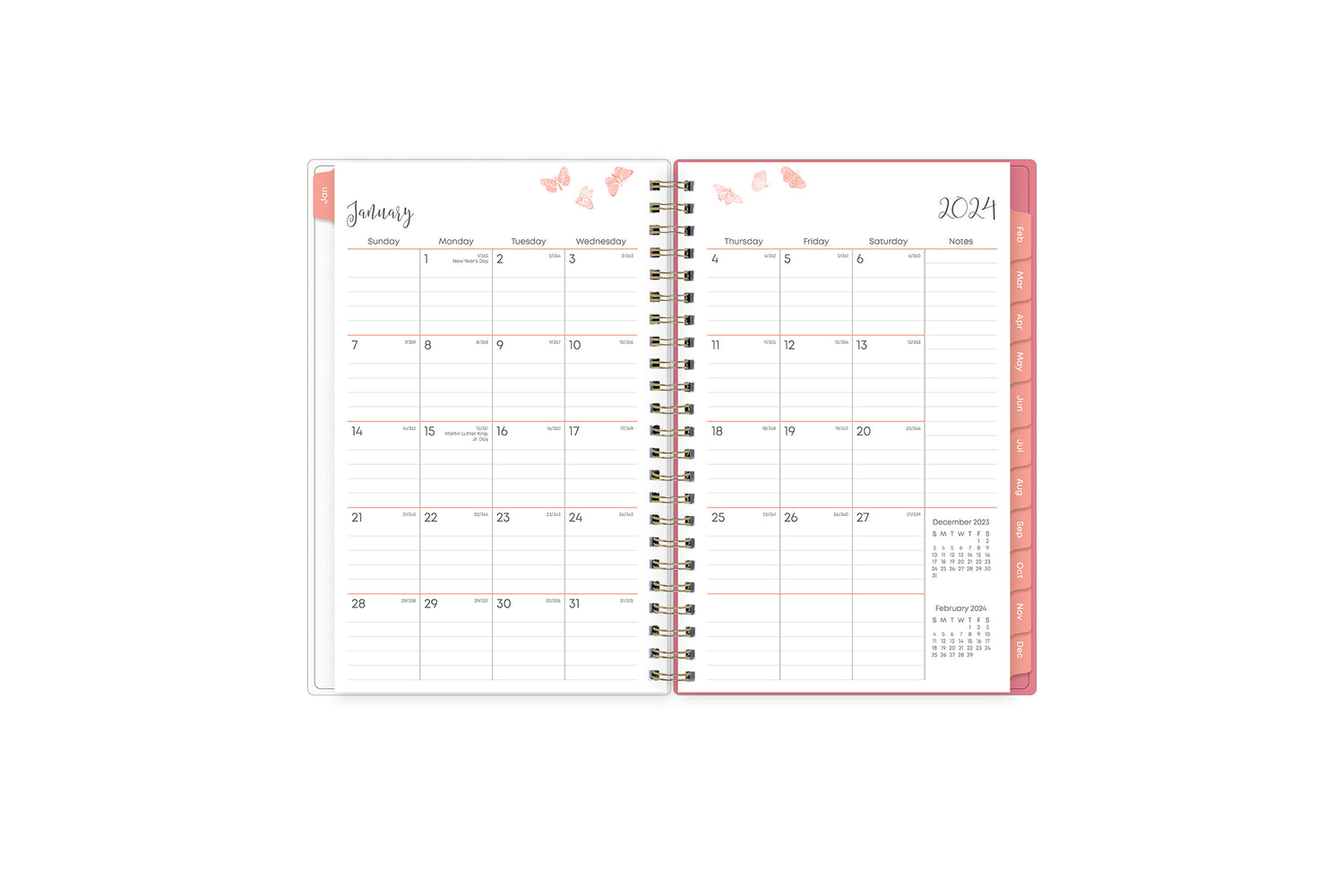  2024 Planner - Weekly Monthly Planner 2024, Calendar