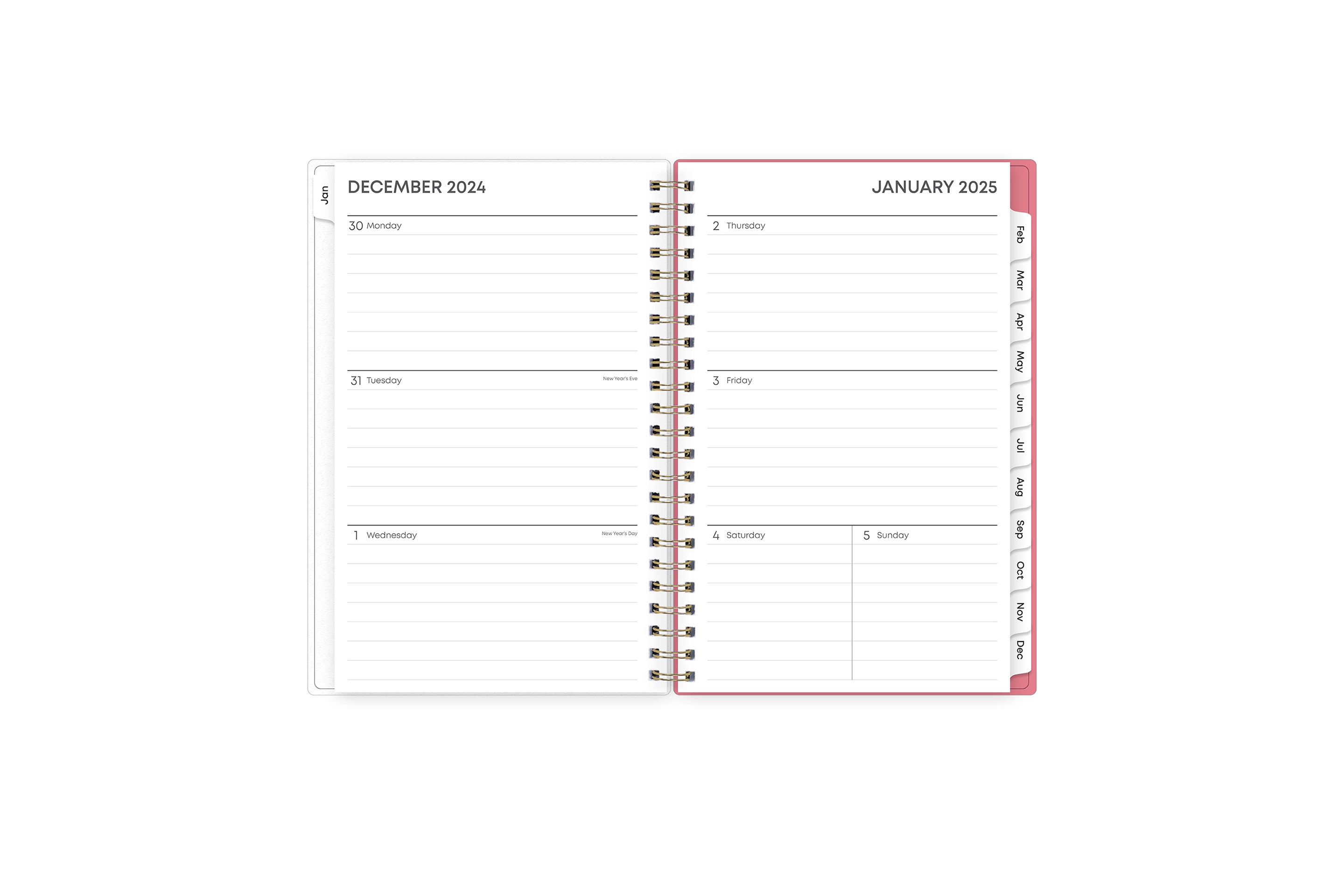 Featuring a 2025 planner from Blue Sky, this planner&