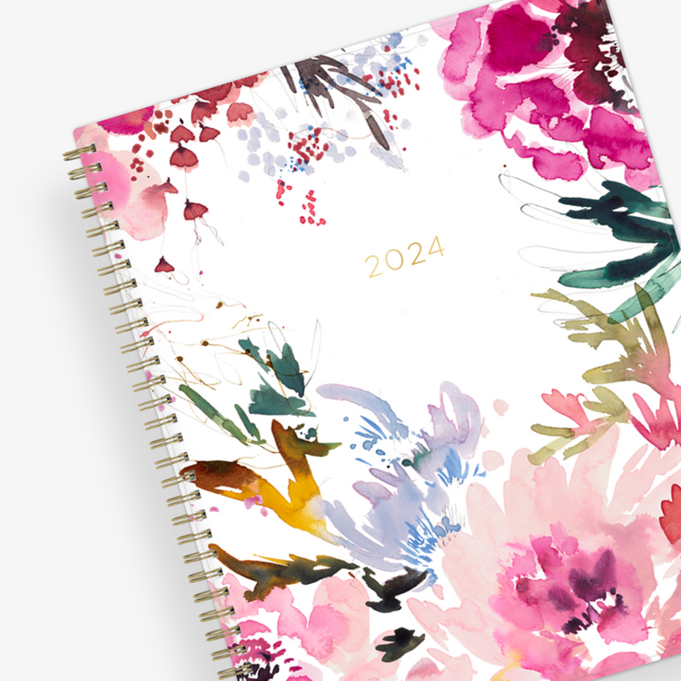 Blue Sky 2024 Daily, Weekly, and Monthly Planners