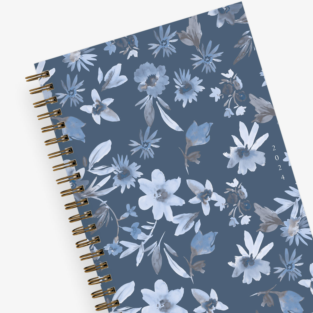 The Compass Rose - Personal Notebook Journal - 5x8 Inch - Blue