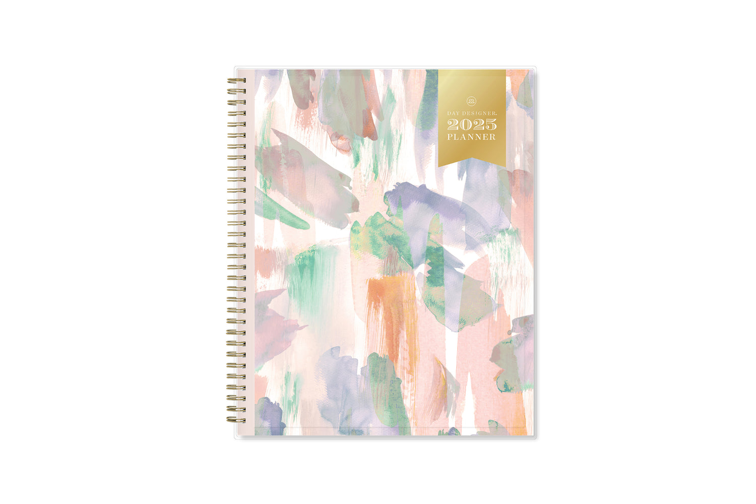 painted brushes front cover on this 2025 planner
