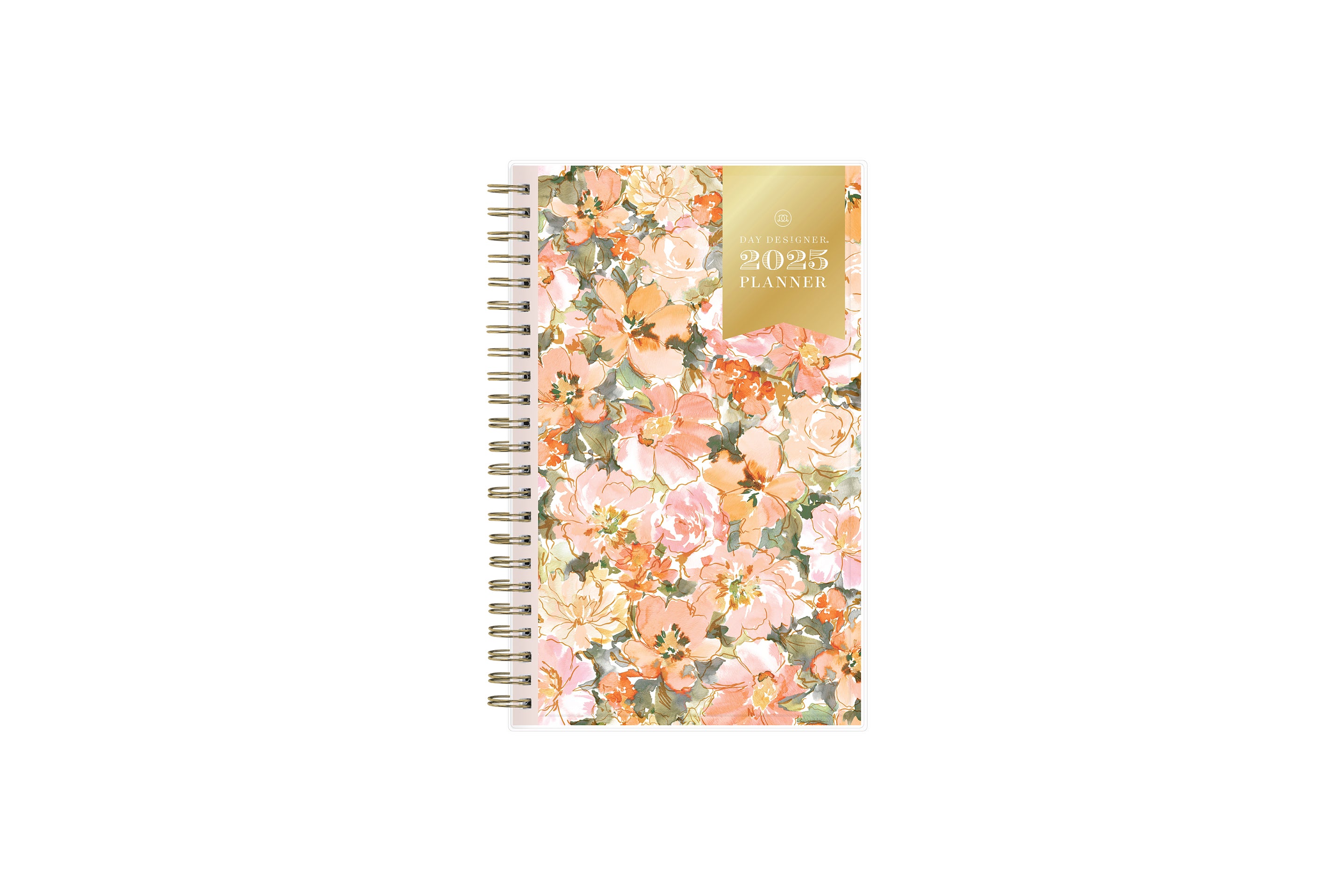 floral back cover on this 2025 planner pocket sized