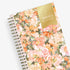 floral back cover on this 2025 planner in 5x8 size