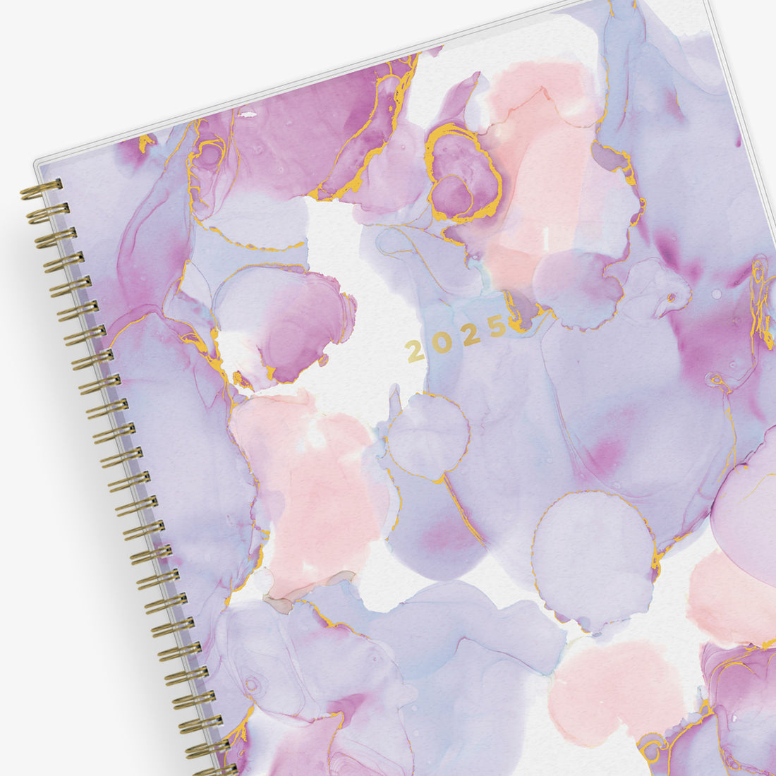 Marble  Purple 2025 Weekly Monthly 8.5x11 Ashley G for Blue Sky Planning Calendar