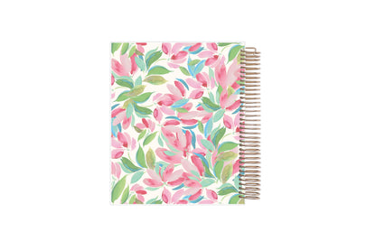 2025 brushed floral back cover on this 7x9 livewell daily planner