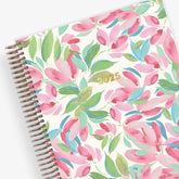 2025 brushed floral front cover on this 7x9 livewell daily planner