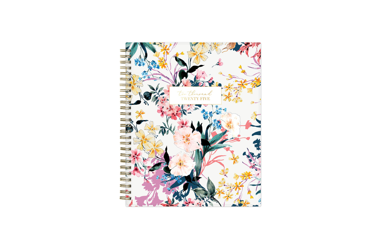 floral pattern on this 2025 planner in 7x9 size