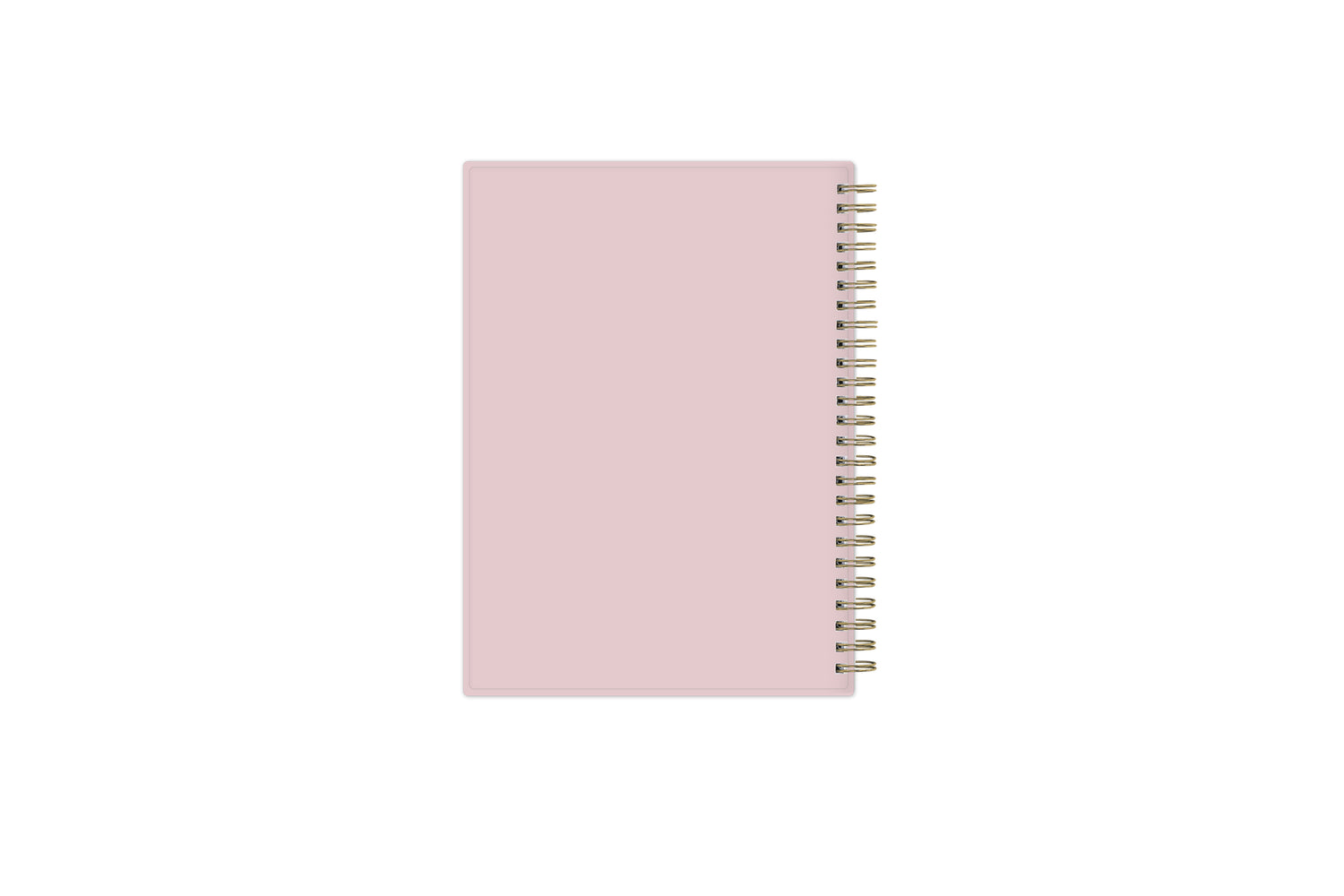 solid matte pink on this 5x8 planner