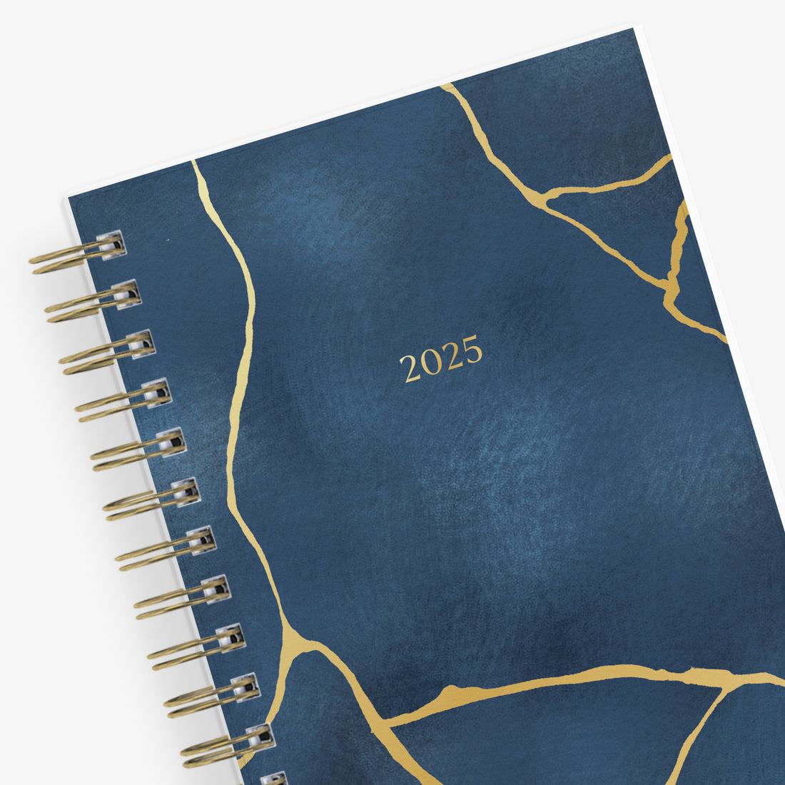 Kintsugi Indigo 2025 Daily 5x8 Marie Kondo for Blue Sky Planning Calendar