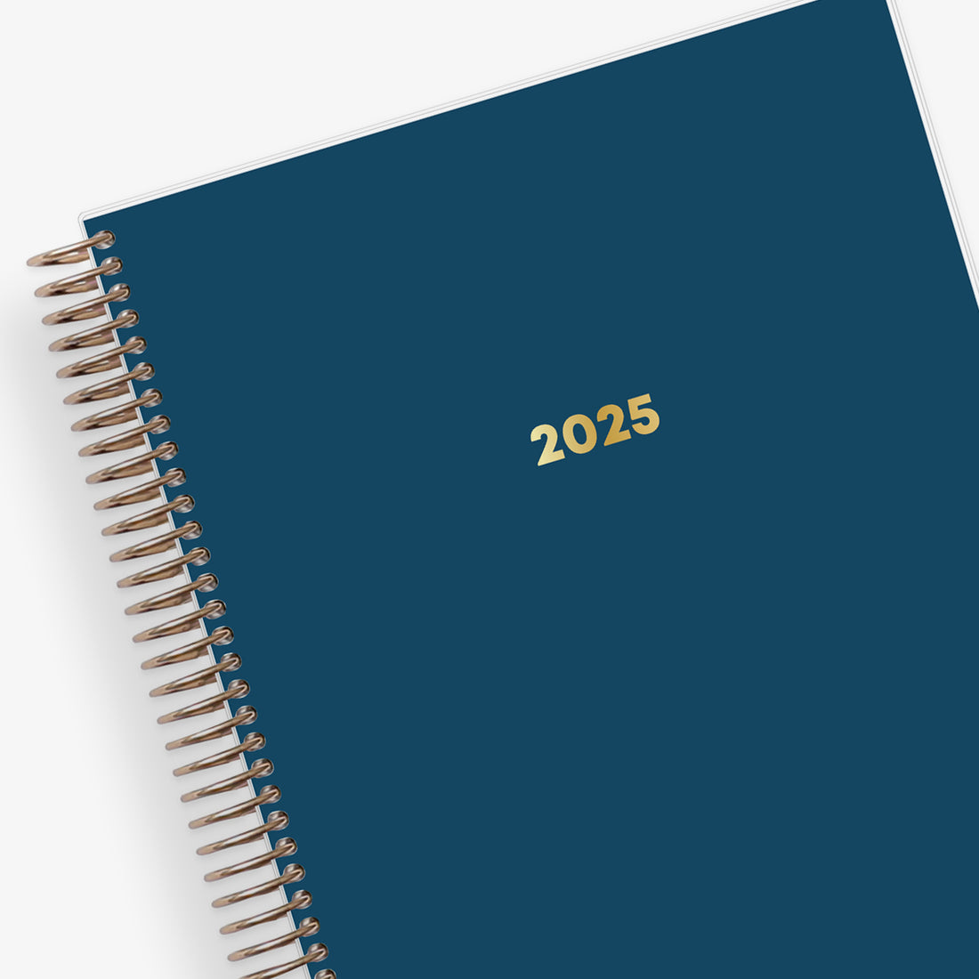 2025 navy front cover on this 7x9 livewell daily planner