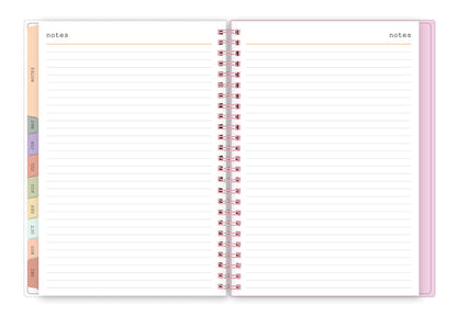 lined notes pages on this 2025 planner