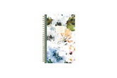 floral front cover on this july 2025 - june 2026 weekly monthly academic planner in 5x8 size