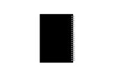 professional black back cover on this 2025-2026 weekly monthly planner