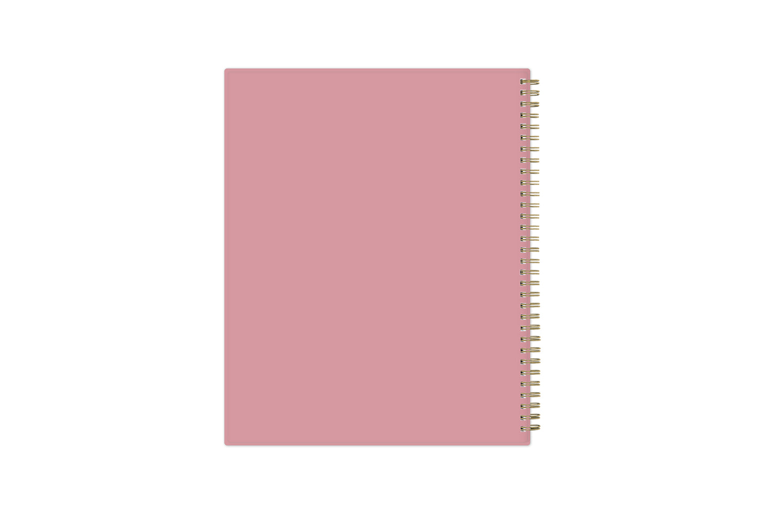 blush front cover for 2025-2026 weekly planner in 8.5x11 planner size