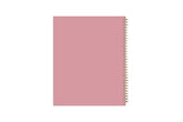 blush front cover for 2025-2026 weekly planner in 8.5x11 planner size