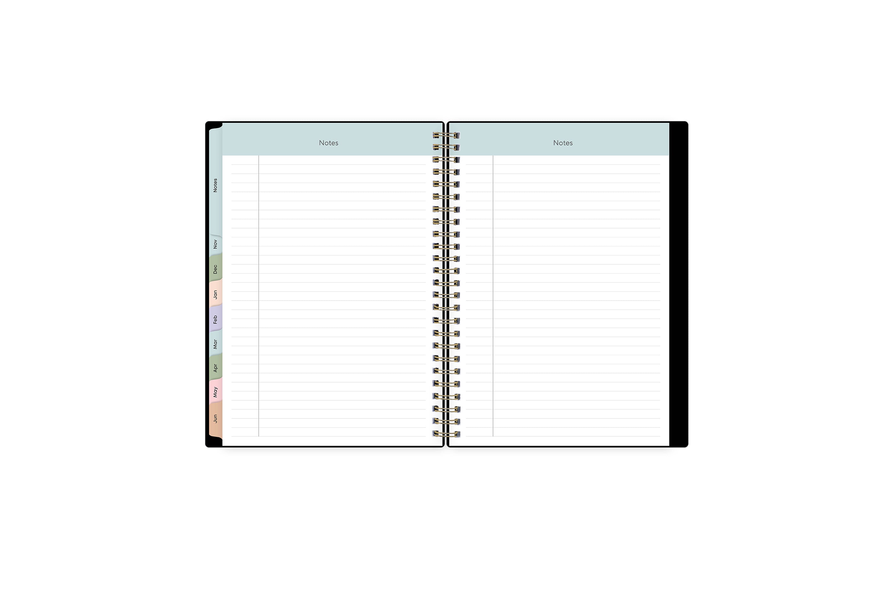 Gemini 2025-2026 Weekly Planner Notes 5.875x8.625