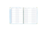  Teacher lesson planner includes ample and clean writing space for each class or period, multi colored pattern for each day, organized layout, and white monthly tabs in a 8.5x11 lesson planner.