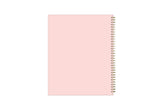 blush back cover on this 2025-2026 teacher lesson planner