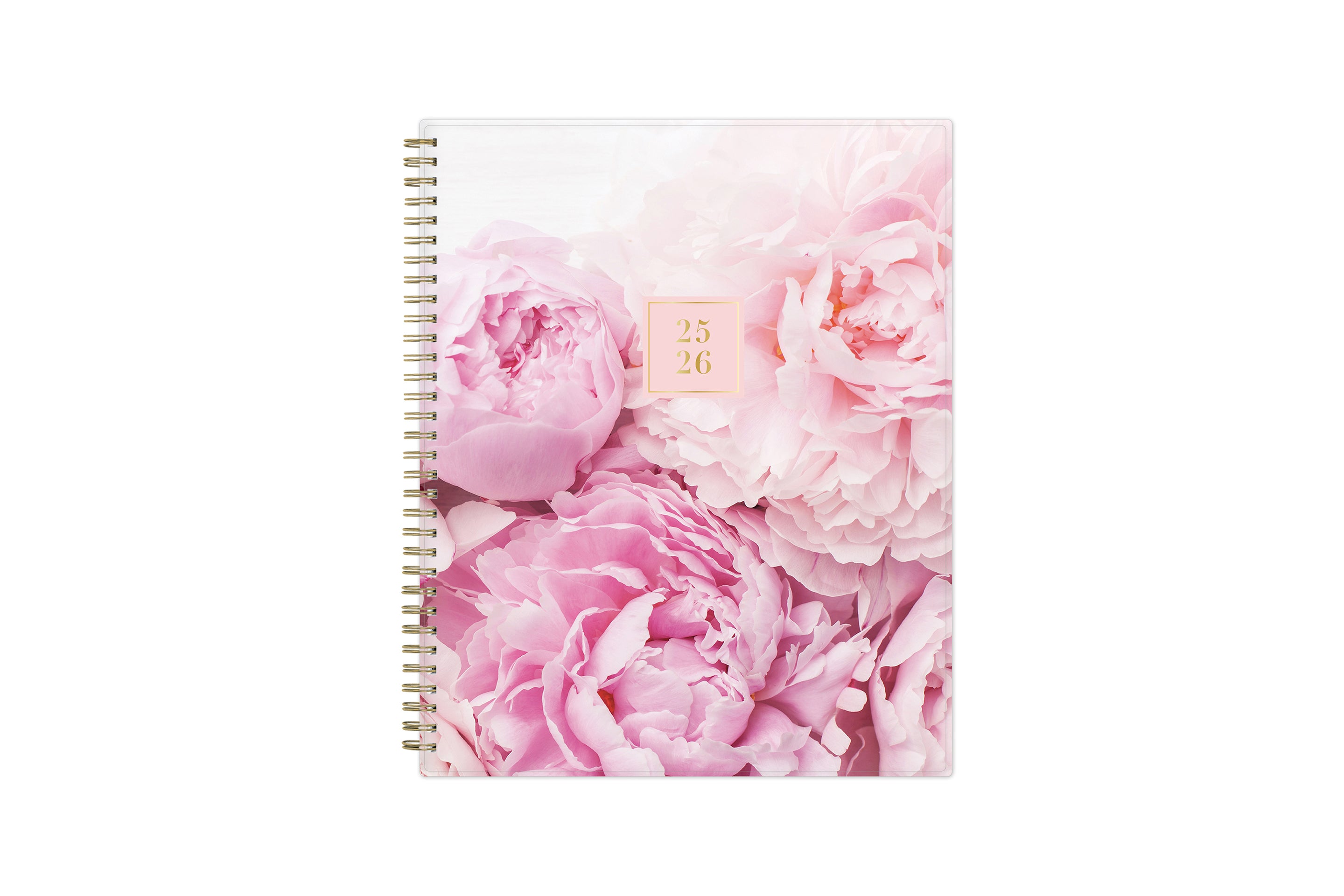 Peony 2025-2026 Weekly Monthly 8.5x11 Rach Parcell for Blue Sky Planning Calendar