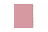 july 2025 - june 2026 blush back cover academic planner 8.5x11