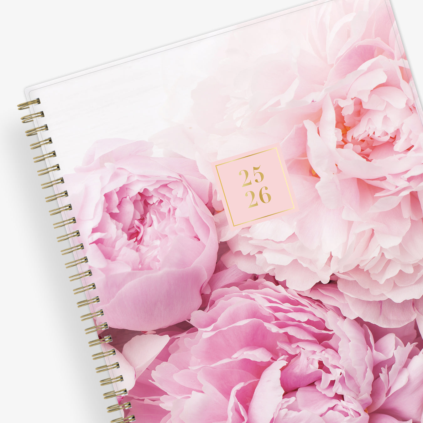 Peony 2025-2026 Weekly Monthly 8.5x11 Rach Parcell for Blue Sky Planning Calendar