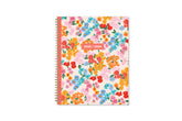 2025-2026 blue sky floral front cover planner