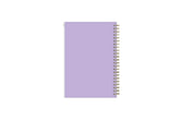 2025-2026 weekly monthly planner featuring a purple back cover.