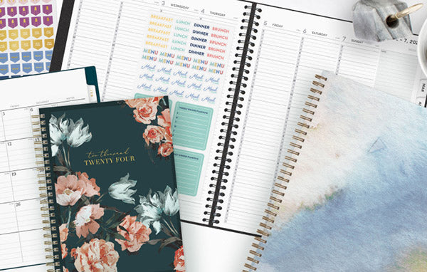 Spot 2024 English Schedule A7 Daily Plan Notebook Planner Book