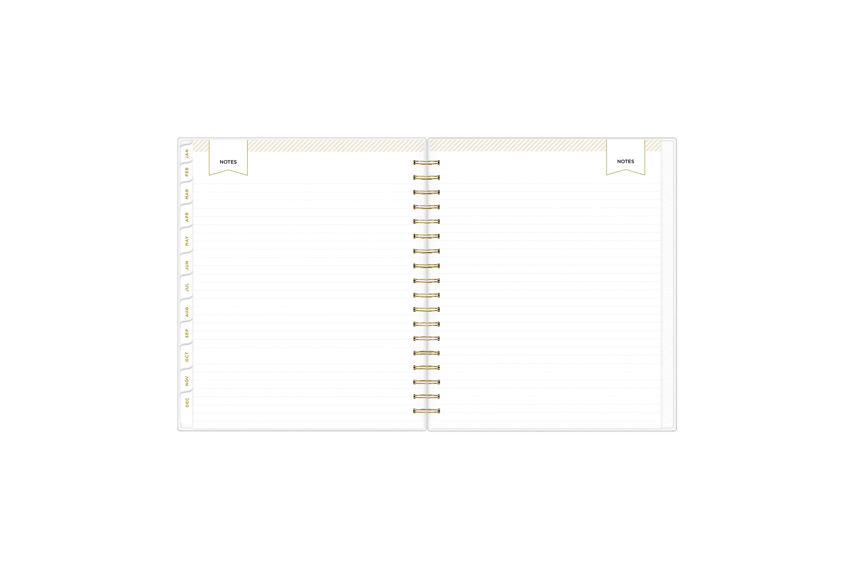 Blue Sky Day Designer 2024 Weekly and Monthly Planner, 5 x  8, Clear Pocket Cover, Wirebound, Peyton Navy (103620-24) : Office Products