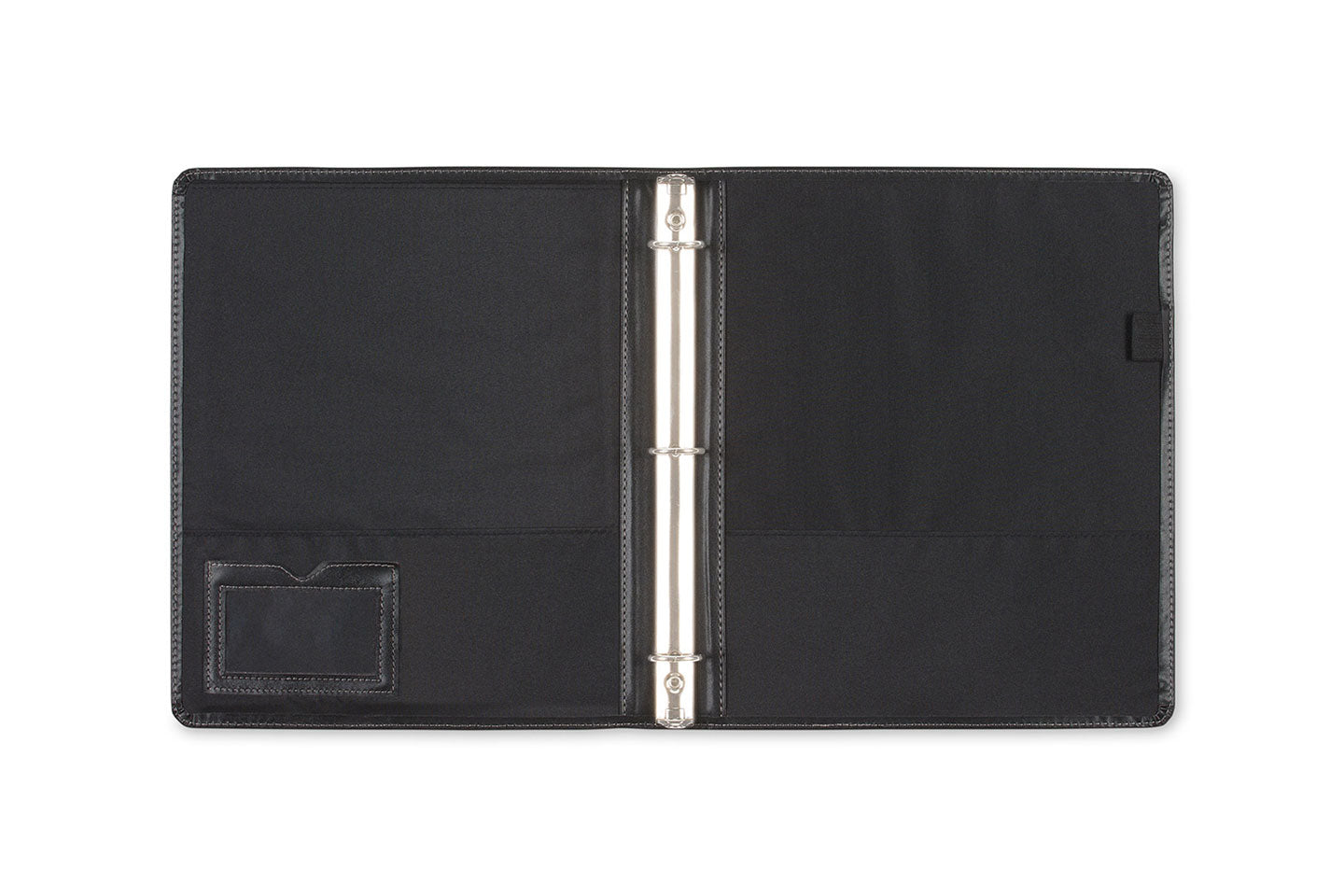 Black Onyx Deluxe 3-Ring Presentation Binder with Interior Pockets